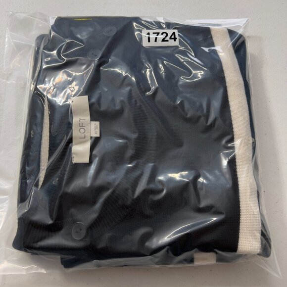 LOFT Women’s Black White Striped Long Sleeve Sweater Dress Size XS - Picture 12 of 12